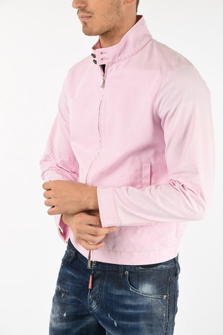 Giubbotto Crop con Zip Frontale