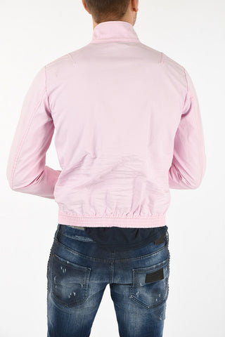 Giubbotto Crop con Zip Frontale