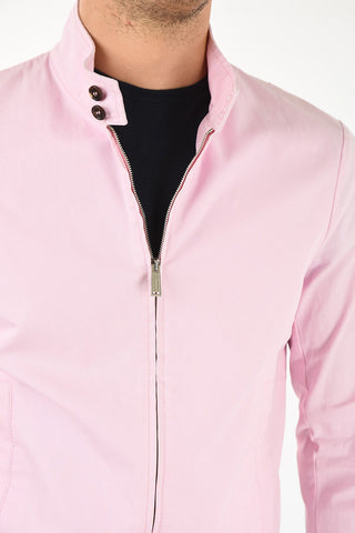 Giubbotto Crop con Zip Frontale