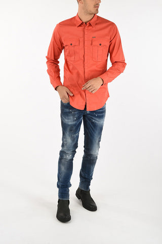 Camicia Collo Semi Francese