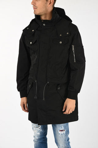 Hooded Raincoat Trench