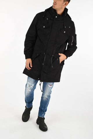 Hooded Raincoat Trench