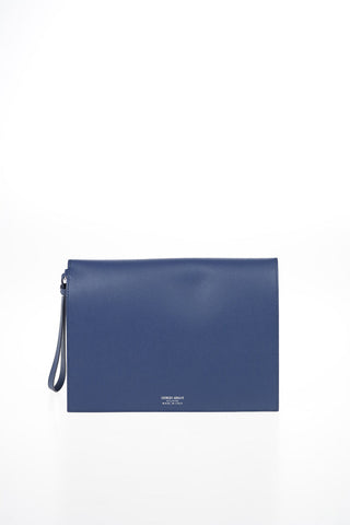 GIORGIO ARMANI Wristlet in Pelle Martellata