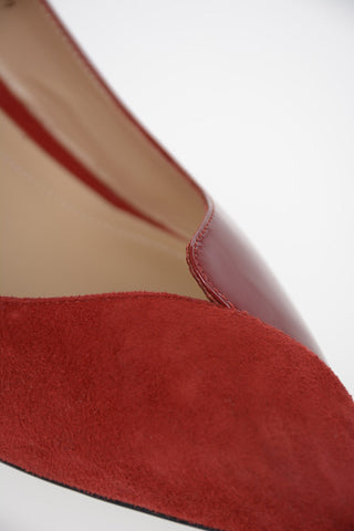 GIORGIO ARMANI 7cm Suede Leather Pumps