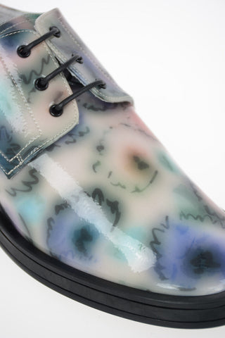GIORGIO ARMANI Print Derby Shoes