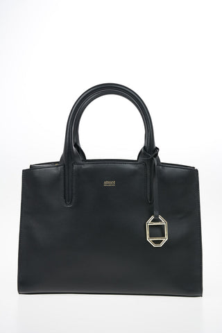 COLLEZIONI Leather Top Handle Bag