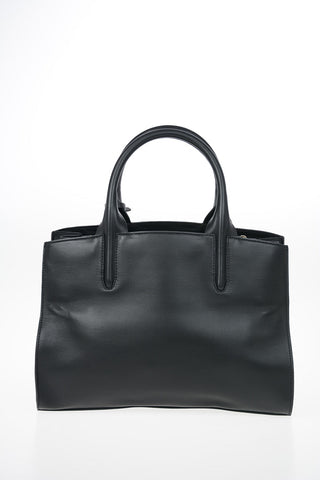 COLLEZIONI Leather Top Handle Bag