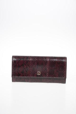 GIORGIO ARMANI Snake Skin Wallet