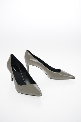 GIORGIO ARMANI 7cm Polish Leather Pump