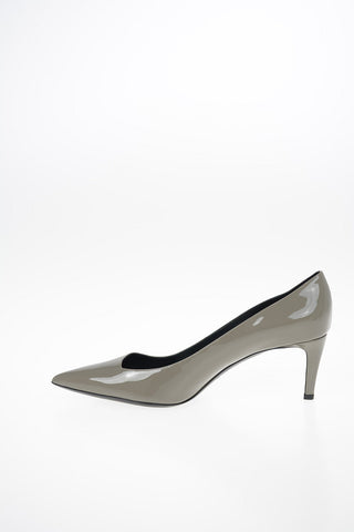 GIORGIO ARMANI 7cm Polish Leather Pump