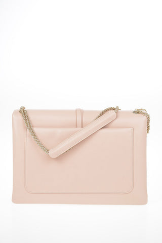 GIORGIO ARMANI Leather Crossbody Flap Bag