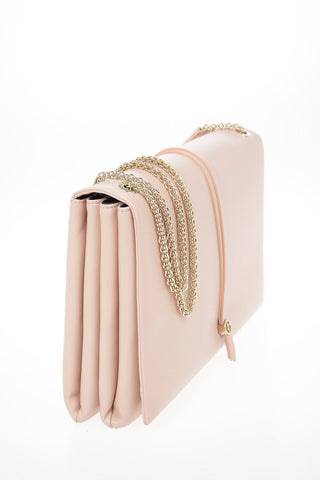 GIORGIO ARMANI Leather Crossbody Flap Bag