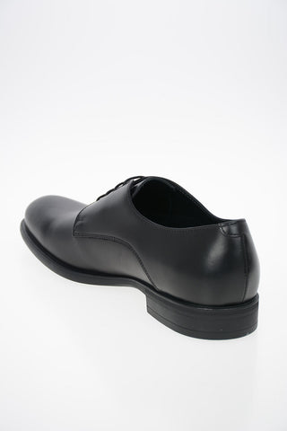 COLLEZIONI Leather Derby Shoes