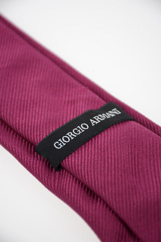 GIORGIO ARMANI Silk Gabardine Tie