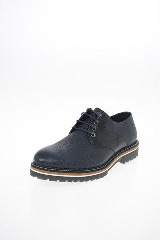 COLLEZIONI Leather Derby Shoes