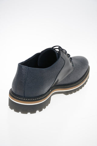 COLLEZIONI Leather Derby Shoes