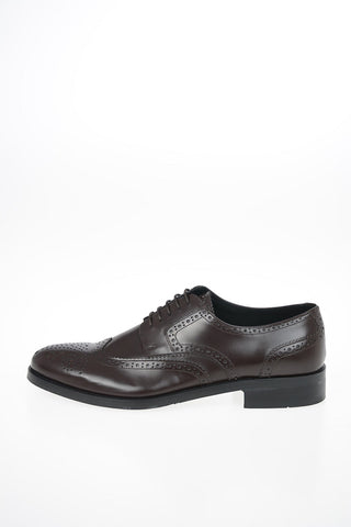 COLLEZIONI Leather Derby Brogues