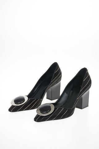 GIORGIO ARMANI Décolleté D’Orsay in Cavallino 8cm