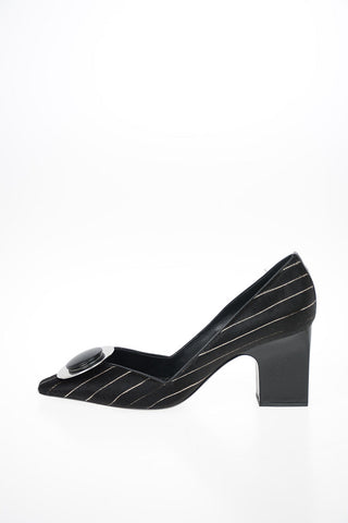 GIORGIO ARMANI Décolleté D’Orsay in Cavallino 8cm