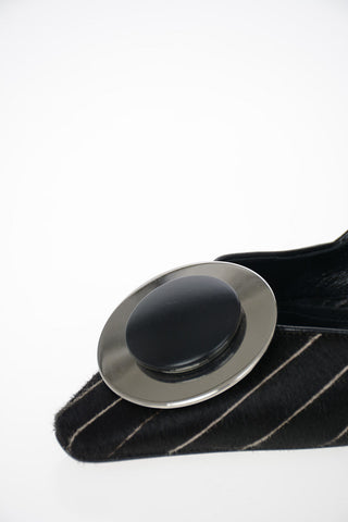 GIORGIO ARMANI Décolleté D’Orsay in Cavallino 8cm
