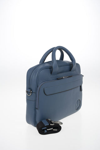 GIORGIO ARMANI Leather Laptop Bag