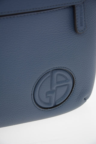 GIORGIO ARMANI Leather Laptop Bag