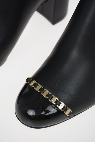 Leather ATRI Booties 6cm