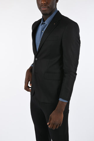 CC COLLECTION Pin Check 2 Button Suit