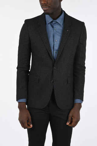 CC COLLECTION dHopsack 2 Button Blazer