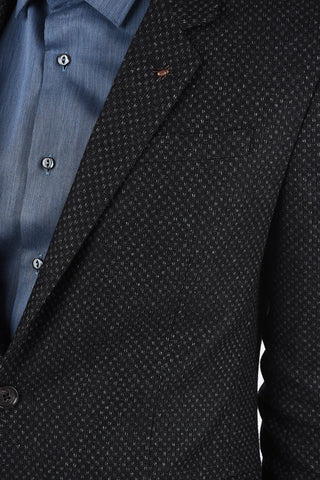CC COLLECTION dHopsack 2 Button Blazer