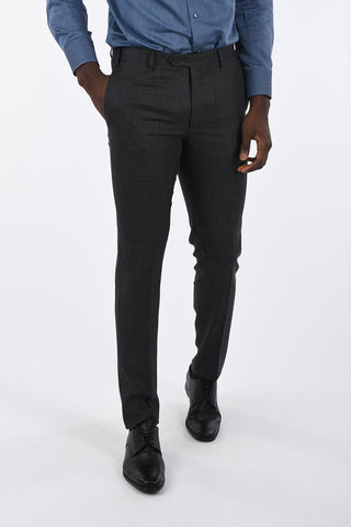 CC COLLECTION Drop 7R side vents hopsack 2-button suit
