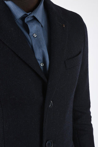 CC COLLECTION Tweed 3 Button Coat