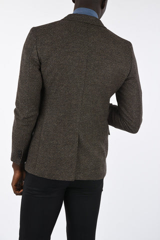 CC COLLECTION Hopsack 2 Button Blazer