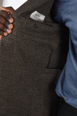 CC COLLECTION Hopsack 2 Button Blazer