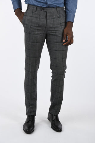 CC COLLECTION Windowpane Check 2 Button Suit