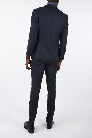 CC COLLECTION windowpane check drop 7 r 2-button suit