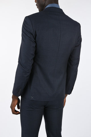 CC COLLECTION windowpane check drop 7 r 2-button suit