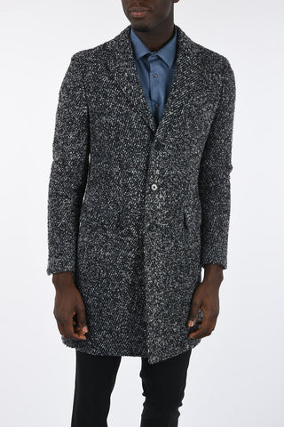 CC COLLECTION cappotto ¾ bouclé semifoderato