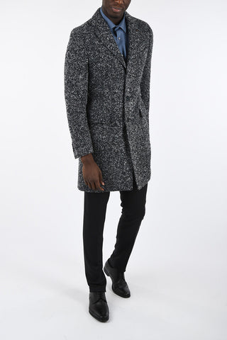 CC COLLECTION cappotto ¾ bouclé semifoderato