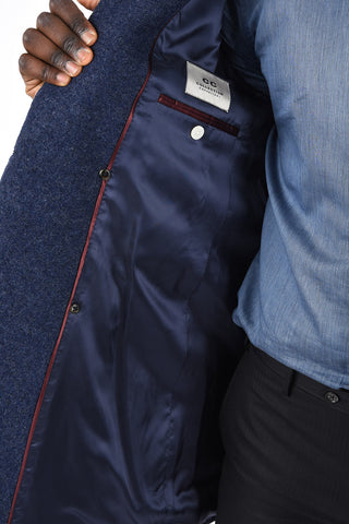 CC COLLECTION Peak Lapel Double Breasted Coat