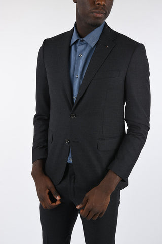 CC COLLECTION abito 2 bottoni tattersall check