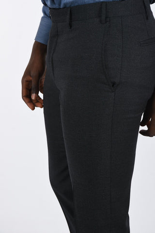 CC COLLECTION abito 2 bottoni tattersall check