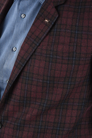 CC COLLECTION 2 Button Plaid Blazer