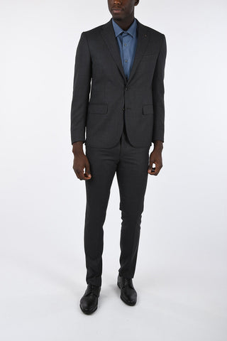 CC COLLECTION abito 2 bottoni drop 7 r fantasia hopsack