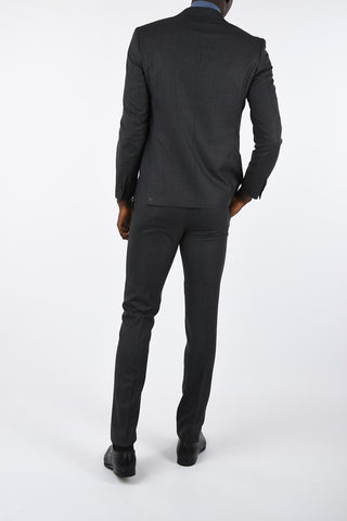 CC COLLECTION abito 2 bottoni drop 7 r fantasia hopsack