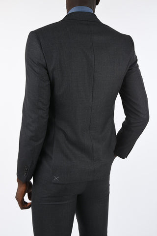 CC COLLECTION abito 2 bottoni drop 7 r fantasia hopsack