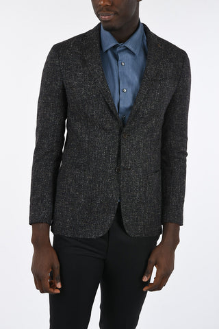 CC COLLECTION drop 6 r side vents 2-button blazer half lining
