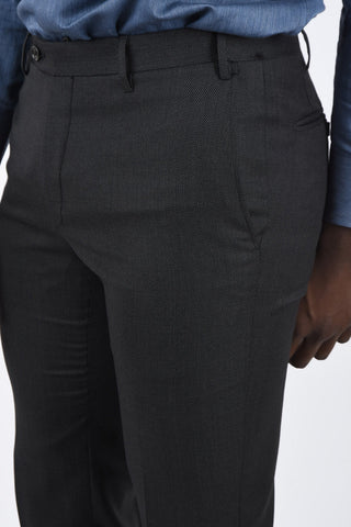 CC COLLECTION Bird's Eye side vents 2-button suit