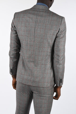 CC COLLECTION abito 2 bottoni drop 7 r windowpane check