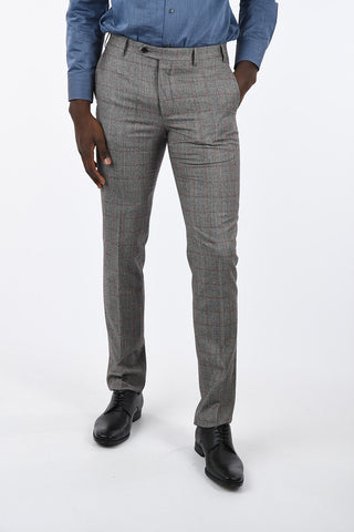 CC COLLECTION abito 2 bottoni drop 7 r windowpane check